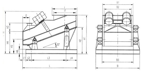 重型振動篩圖紙 重型振動篩圖紙