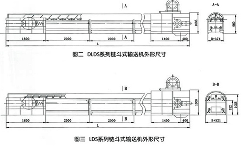 鏈斗輸送機(jī)圖紙 鏈斗輸送機(jī)圖紙