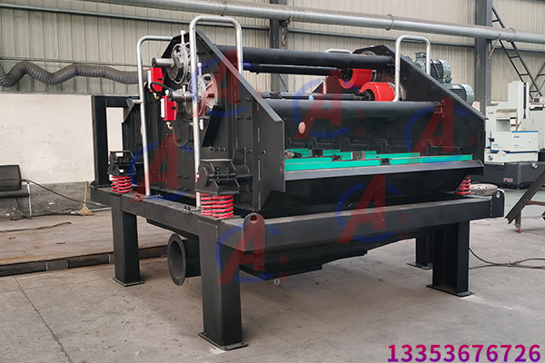 雙橡膠彈簧振動(dòng)脫水篩